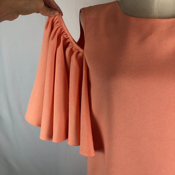 Blaque Label Shoulder Ruffle Cold Shoulder Dress - Picture 6 of 12